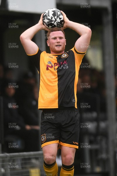 150725 - Weston-Super-Mare v Newport County - Preseason Friendly - Lee Jenkins of Newport County