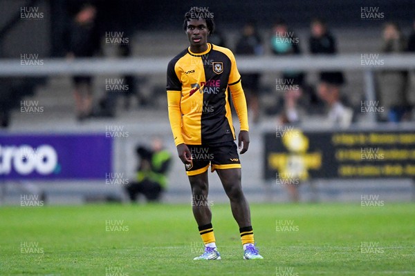 150725 - Weston-Super-Mare v Newport County - Preseason Friendly - Habeeb Ogunneye of Newport County