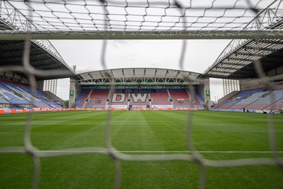270925 - Wigan Athletic v Cardiff City - Sky Bet League 1 - A general view of The Brick Community Stadium, Home of Wigan Athletic