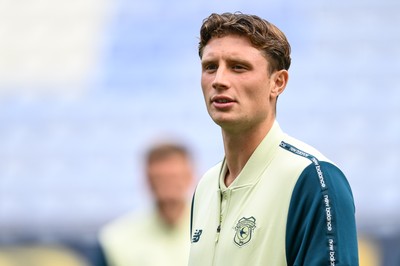 270925 - Wigan Athletic v Cardiff City - Sky Bet League 1 -  William Fish of Cardiff City