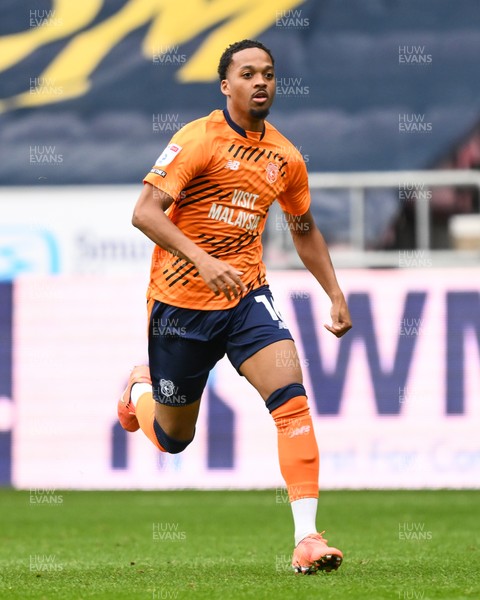 270925 - Wigan Athletic v Cardiff City - Sky Bet League 1 -  Chris Willock of Cardiff City