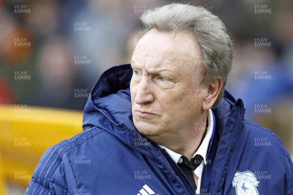 020319 - Wolverhampton Wanderers v Cardiff City, Premier League - Cardiff City Manager Neil Warnock before the match