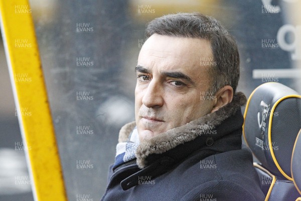 060118 - Wolverhampton Wanderers v Swansea City, FA Cup Third Round - Swansea City Manager Carlos Carvalhal before the match