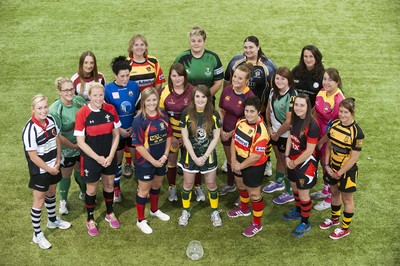 210813 - Womens Rugby - League Launch - Pictured at the launch of the Womens Rugby League are LtR: