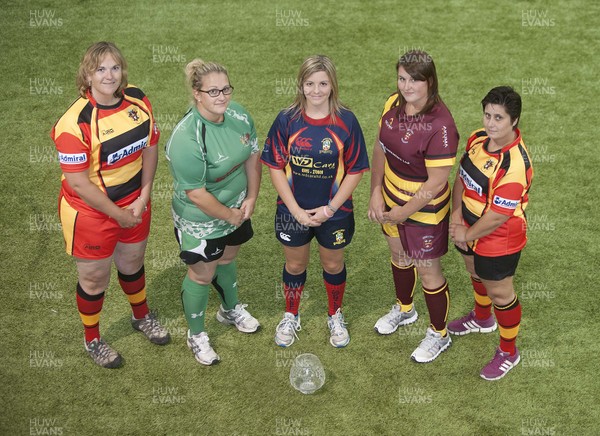 210813 - Womens Rugby - League Launch - Pictured at the launch of the Womens Rugby League are LtR: