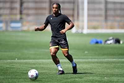 120725 - Worcester City v Newport County - Preseason Friendly - Moses-Alexander Walker of Newport County