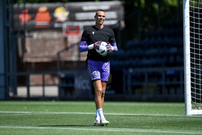 120725 - Worcester City v Newport County - Preseason Friendly - Nik Tzanev of Newport County