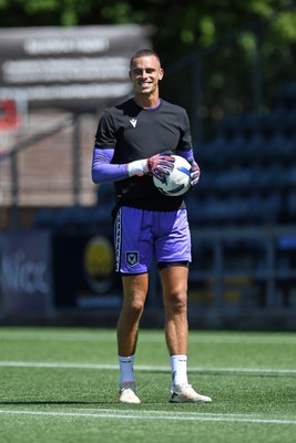 120725 - Worcester City v Newport County - Preseason Friendly - Nik Tzanev of Newport County