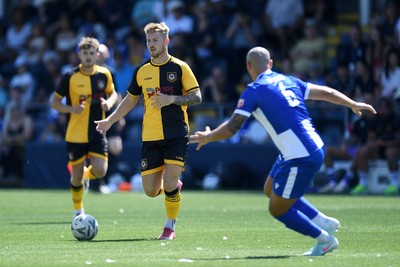 120725 - Worcester City v Newport County - Preseason Friendly - Keenan Patten of Newport County