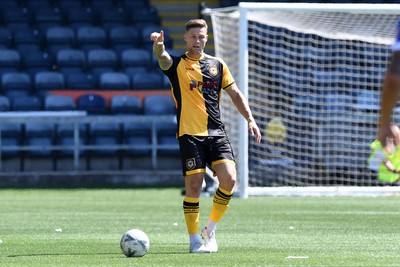 120725 - Worcester City v Newport County - Preseason Friendly - James Clarke of Newport County
