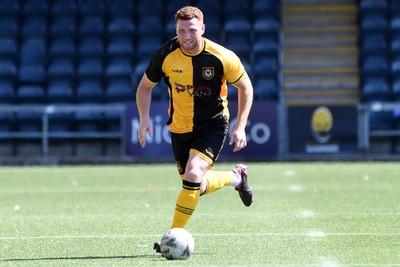 120725 - Worcester City v Newport County - Preseason Friendly - Lee Jenkins of Newport County