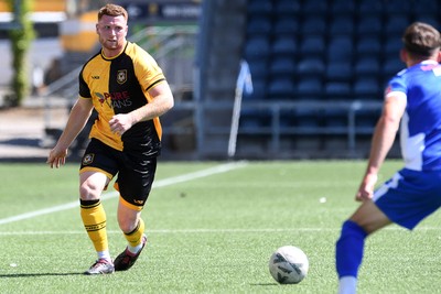120725 - Worcester City v Newport County - Preseason Friendly - Lee Jenkins of Newport County