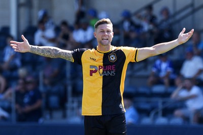 120725 - Worcester City v Newport County - Preseason Friendly - James Clarke of Newport County