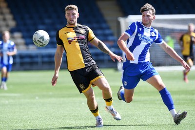 120725 - Worcester City v Newport County - Preseason Friendly - Cameron Evans of Newport County