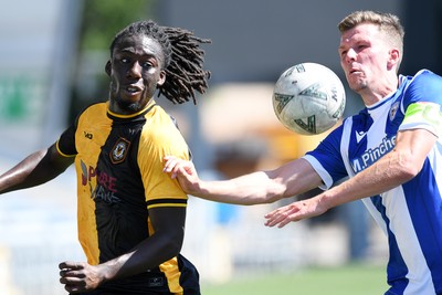 120725 - Worcester City v Newport County - Preseason Friendly - Michael Reindorf of Newport County