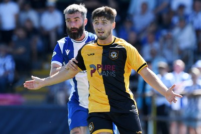 120725 - Worcester City v Newport County - Preseason Friendly - Anthony Glennon of Newport County