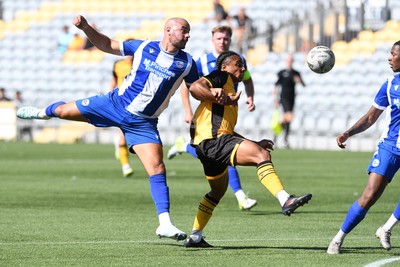 120725 - Worcester City v Newport County - Preseason Friendly - Moses-Alexander Walker of Newport County
