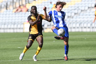 120725 - Worcester City v Newport County - Preseason Friendly - Cameron Antwi of Newport County