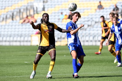 120725 - Worcester City v Newport County - Preseason Friendly - Cameron Antwi of Newport County