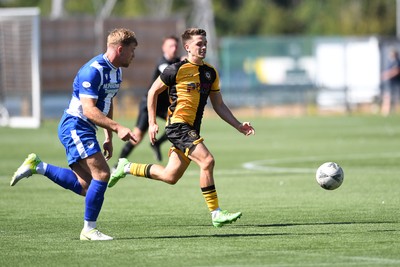 120725 - Worcester City v Newport County - Preseason Friendly - Oliver Greaves of Newport County