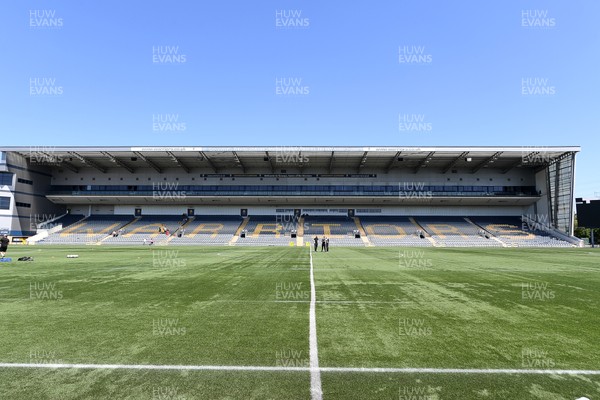 120725 - Worcester City v Newport County - Preseason Friendly - A general view of the Sixways stadium ahead of the match