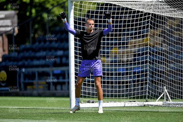 120725 - Worcester City v Newport County - Preseason Friendly - Nik Tzanev of Newport County