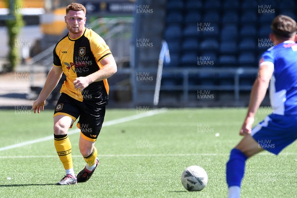 120725 - Worcester City v Newport County - Preseason Friendly - Lee Jenkins of Newport County