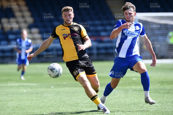 120725 - Worcester City v Newport County - Preseason Friendly - Cameron Evans of Newport County