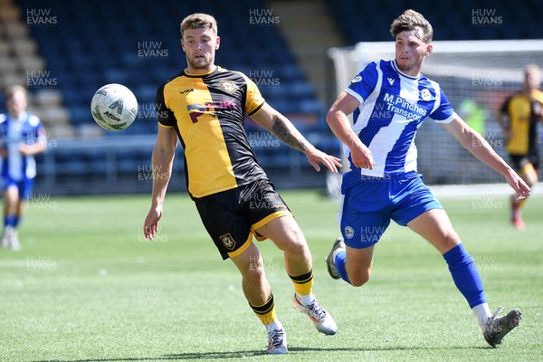 120725 - Worcester City v Newport County - Preseason Friendly - Cameron Evans of Newport County