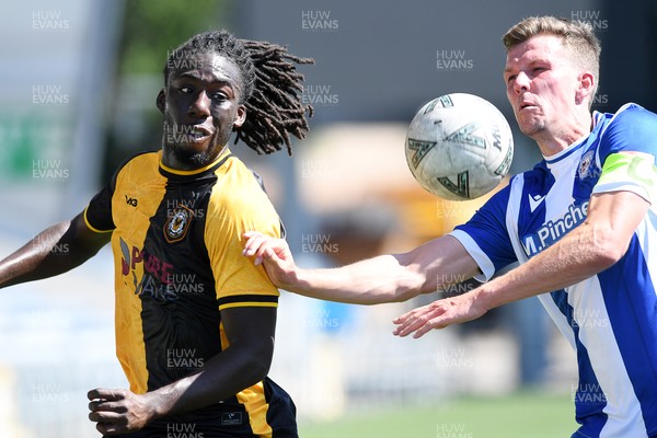 120725 - Worcester City v Newport County - Preseason Friendly - Michael Reindorf of Newport County