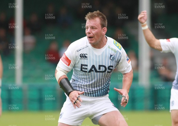 170813 Worcester v Cardiff Blues - Pre-season friendly -Blues' Matthew Rees