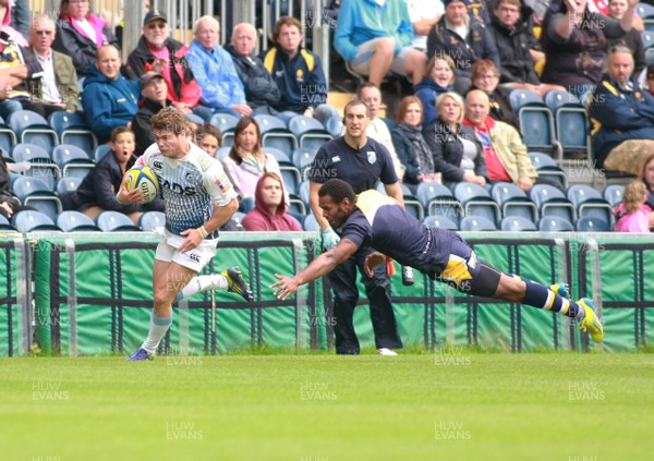 170813 Worcester v Cardiff Blues - Pre-season friendly -Blues' Harry Robinson