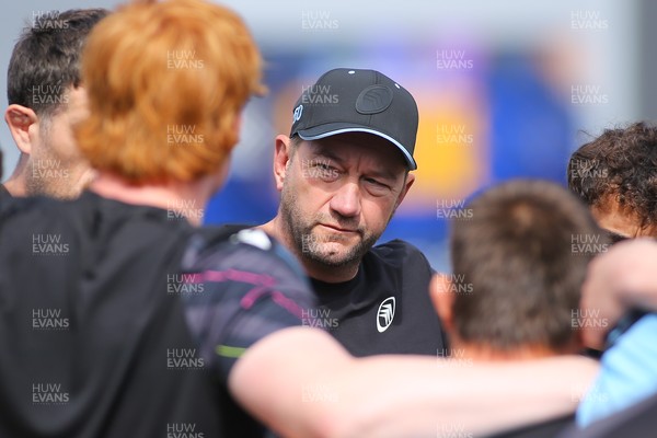 050926 - Worcester Warriors v Cardiff Rugby - Preseason Friendly - Head Coach of Cardiff Corniel Van Zyl