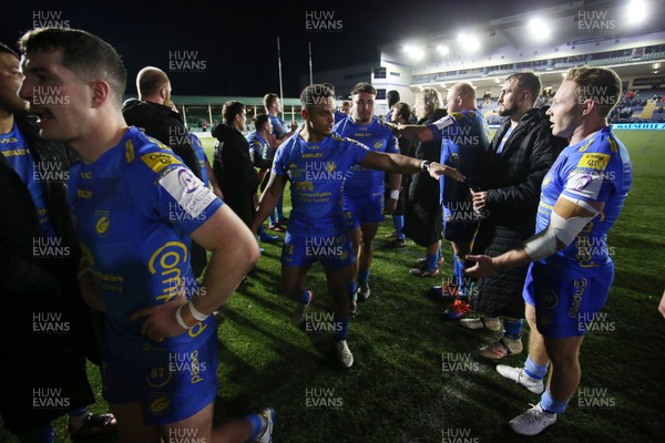 071219 - Worcester Warriors v Dragons - European Rugby Challenge Cup - Dejected Ashton Hewitt of Dragons at full time
