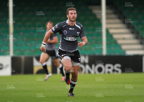 150814 - Worcester Warriors v Ospreys - Preseason friendly - Tom Grabham of Ospreys 