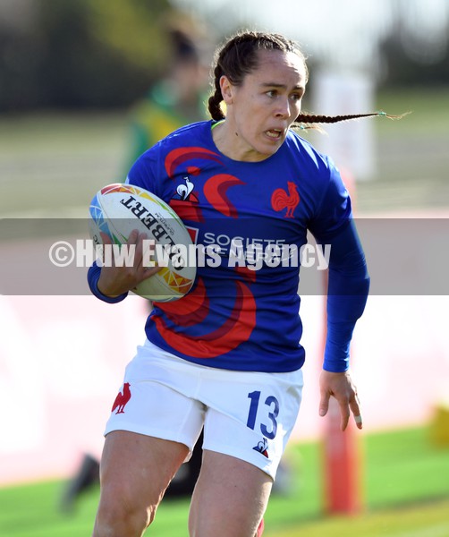 210122 - Brazil v France Women- HSBC World Rugby Sevens Series -  France’s Jade Ulutule