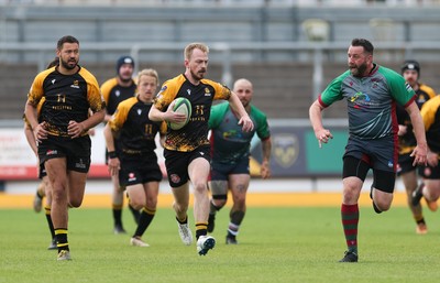 220525 - Wrexham Rhinos v Combined Swansea Vikings and Cardiff Lions team, International Gay Rugby match - Wrexham Rhinos and Swansea Vikings and Cardiff Lions Combined compete at Rodney Parade