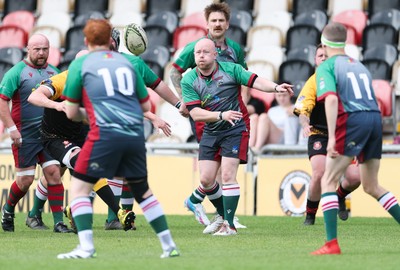 220525 - Wrexham Rhinos v Combined Swansea Vikings and Cardiff Lions team, International Gay Rugby match - Wrexham Rhinos and Swansea Vikings and Cardiff Lions Combined compete at Rodney Parade