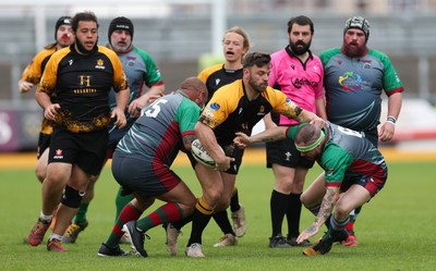 220525 - Wrexham Rhinos v Combined Swansea Vikings and Cardiff Lions team, International Gay Rugby match - Wrexham Rhinos and Swansea Vikings and Cardiff Lions Combined compete at Rodney Parade