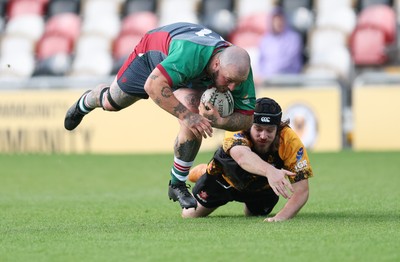 220525 - Wrexham Rhinos v Combined Swansea Vikings and Cardiff Lions team, International Gay Rugby match - Wrexham Rhinos and Swansea Vikings and Cardiff Lions Combined compete at Rodney Parade