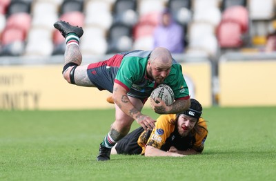 220525 - Wrexham Rhinos v Combined Swansea Vikings and Cardiff Lions team, International Gay Rugby match - Wrexham Rhinos and Swansea Vikings and Cardiff Lions Combined compete at Rodney Parade