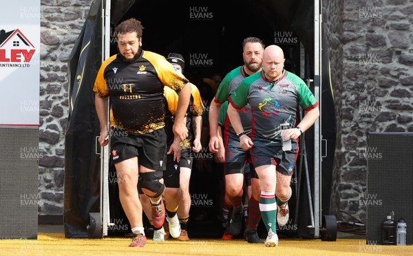 220525 - Wrexham Rhinos v Combined Swansea Vikings and Cardiff Lions team, International Gay Rugby match - Wrexham Rhinos and Swansea Vikings and Cardiff Lions Combined compete at Rodney Parade