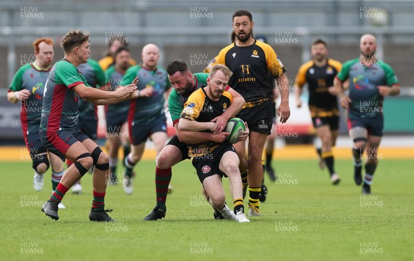 220525 - Wrexham Rhinos v Combined Swansea Vikings and Cardiff Lions team, International Gay Rugby match - Wrexham Rhinos and Swansea Vikings and Cardiff Lions Combined compete at Rodney Parade