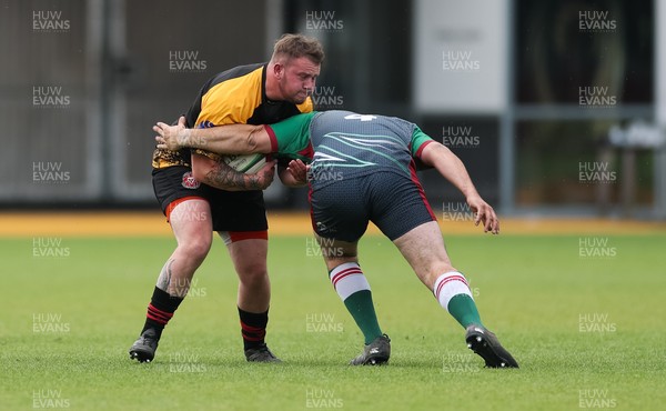 220525 - Wrexham Rhinos v Combined Swansea Vikings and Cardiff Lions team, International Gay Rugby match - Wrexham Rhinos and Swansea Vikings and Cardiff Lions Combined compete at Rodney Parade