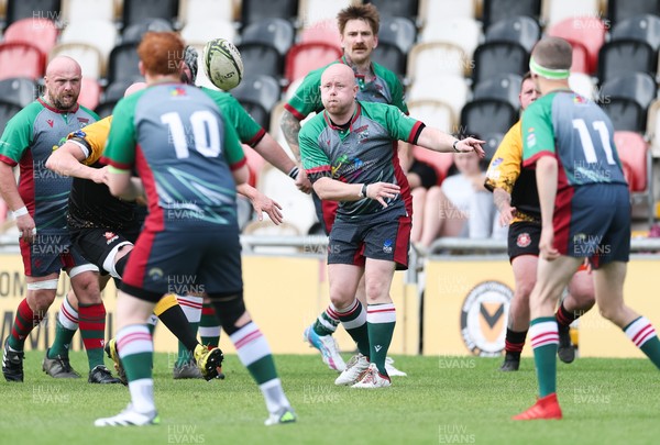 220525 - Wrexham Rhinos v Combined Swansea Vikings and Cardiff Lions team, International Gay Rugby match - Wrexham Rhinos and Swansea Vikings and Cardiff Lions Combined compete at Rodney Parade