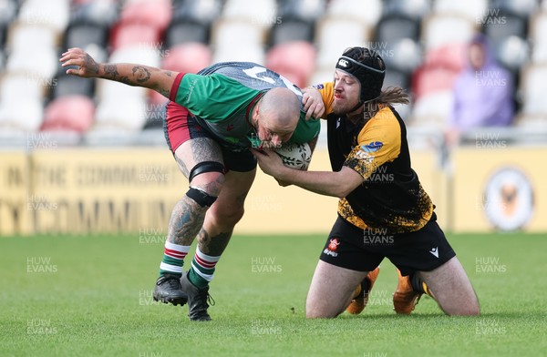220525 - Wrexham Rhinos v Combined Swansea Vikings and Cardiff Lions team, International Gay Rugby match - Wrexham Rhinos and Swansea Vikings and Cardiff Lions Combined compete at Rodney Parade