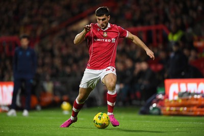 281025 - Wrexham v Cardiff City - Carabao Cup Round 4 - Ryan Longman of Wrexham