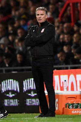 281025 - Wrexham v Cardiff City - Carabao Cup Round 4 - Phil Parkinson, Wrexham Manager