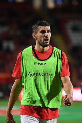 281025 - Wrexham v Cardiff City - Carabao Cup Round 4 - Conor Coady of Wrexham