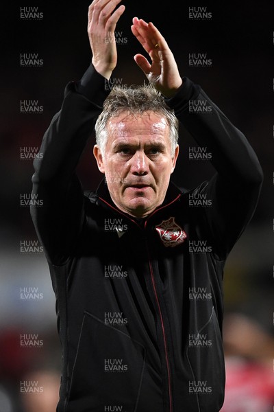 281025 - Wrexham v Cardiff City - Carabao Cup Round 4 - Phil Parkinson, Wrexham Manager